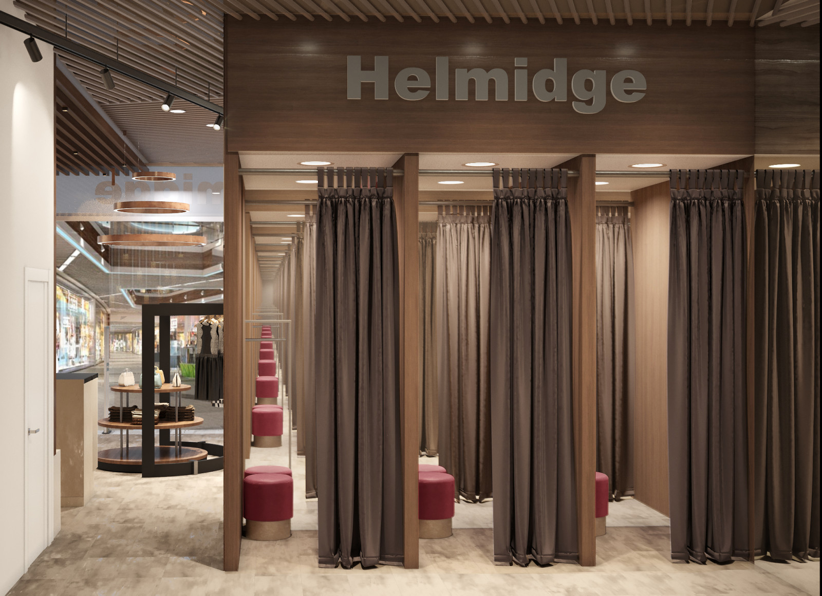 Магазин модной женской одежды Helmidge