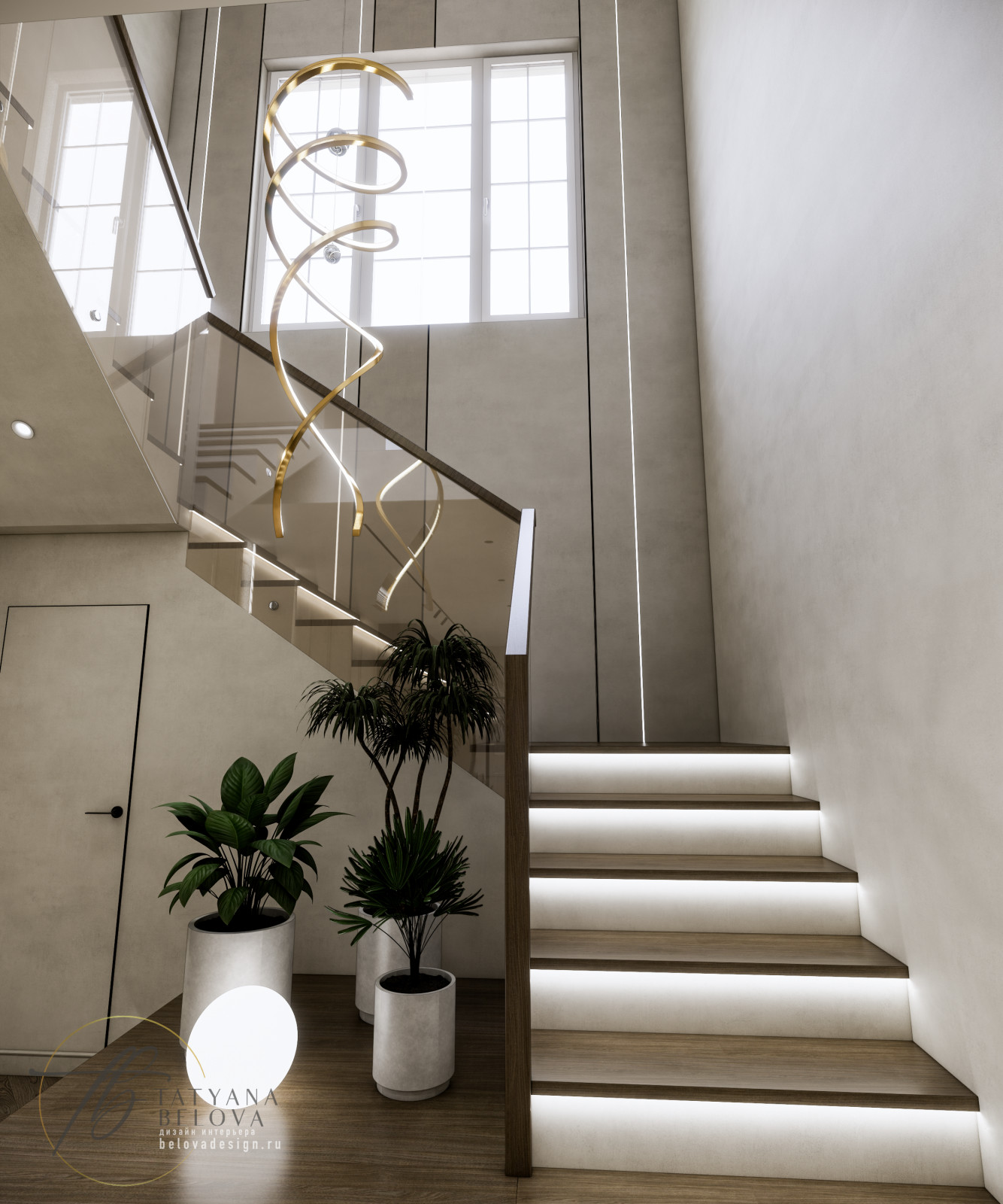 Современная классика в доме, 128 м2