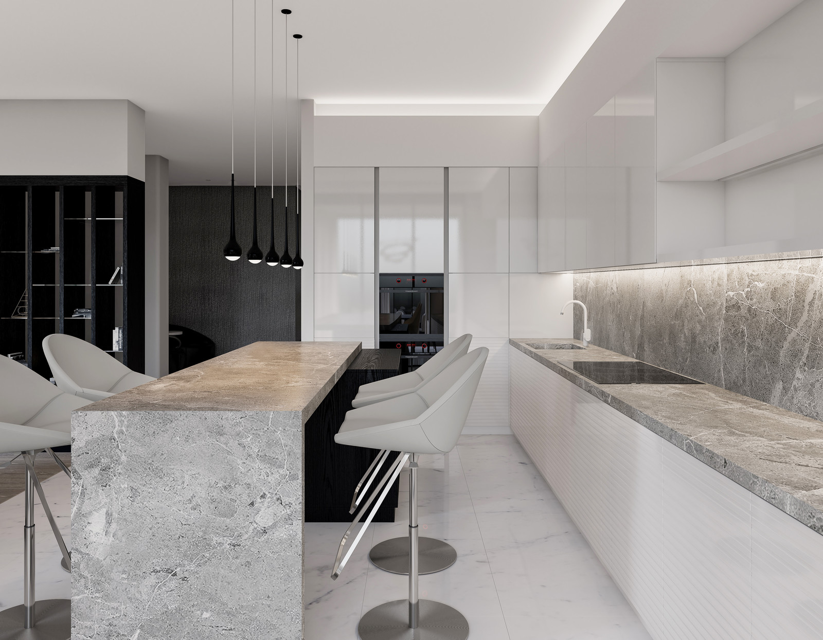 Интерьер Таун Хауса в Куркино