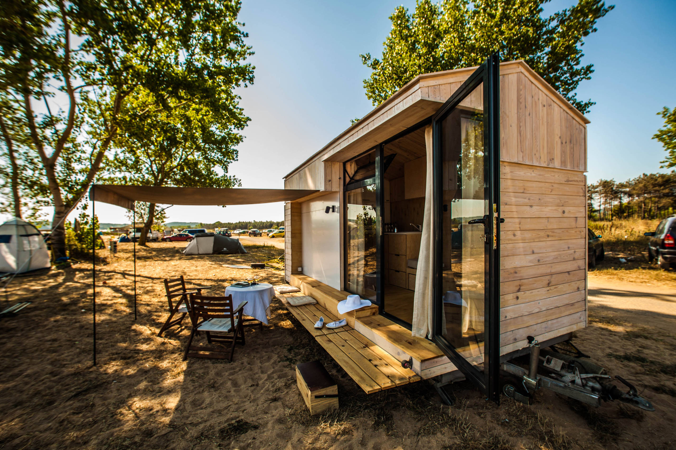 Houzz Болгария: Летний домик на четырех колесах
