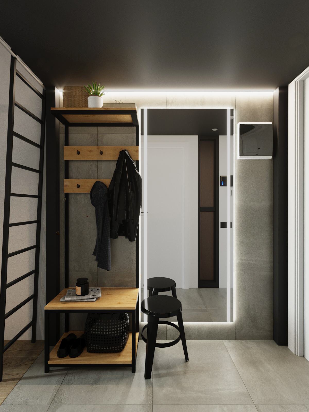 Мини апартаменты в ЖК "Loft FM" вариант 2