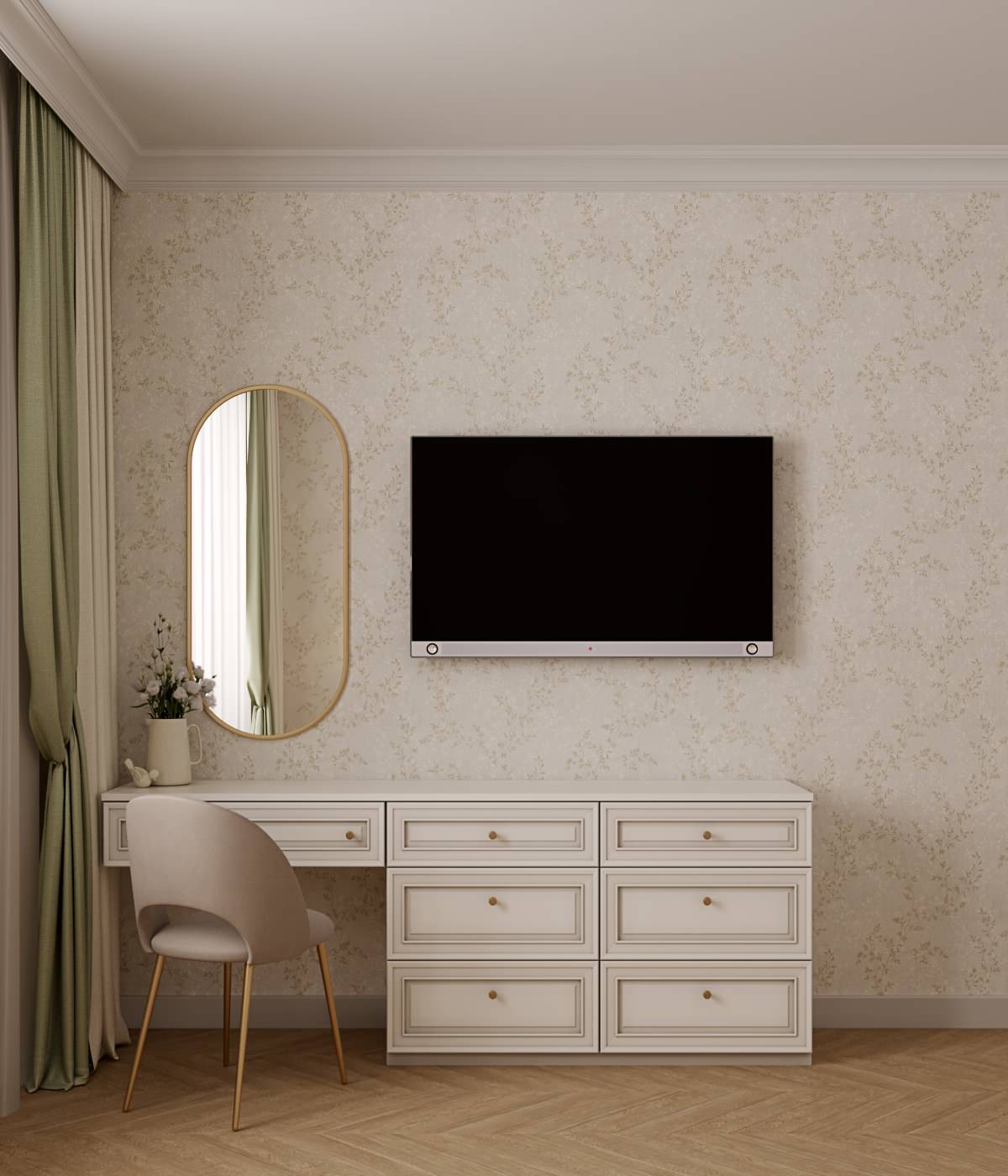 Квартира с камином. ЖК ""Лесная поляна"