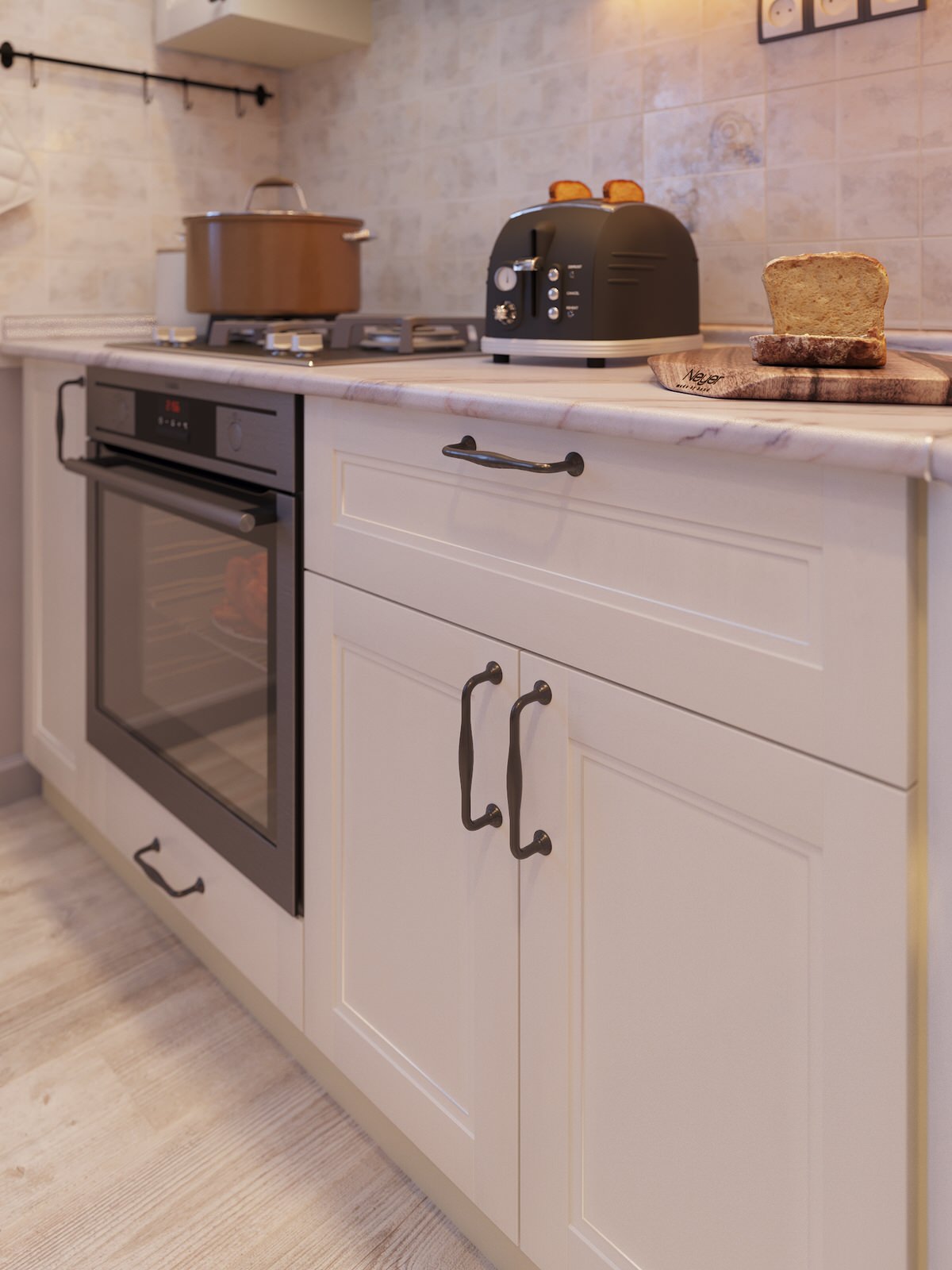 Обложка проекта: Кухня в скандинавском стиле