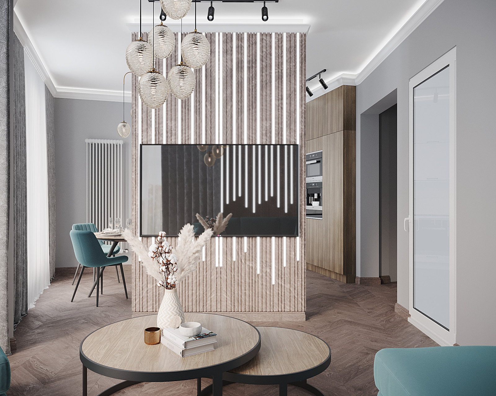 ЖК Алия, 1 комната, 53 м²
