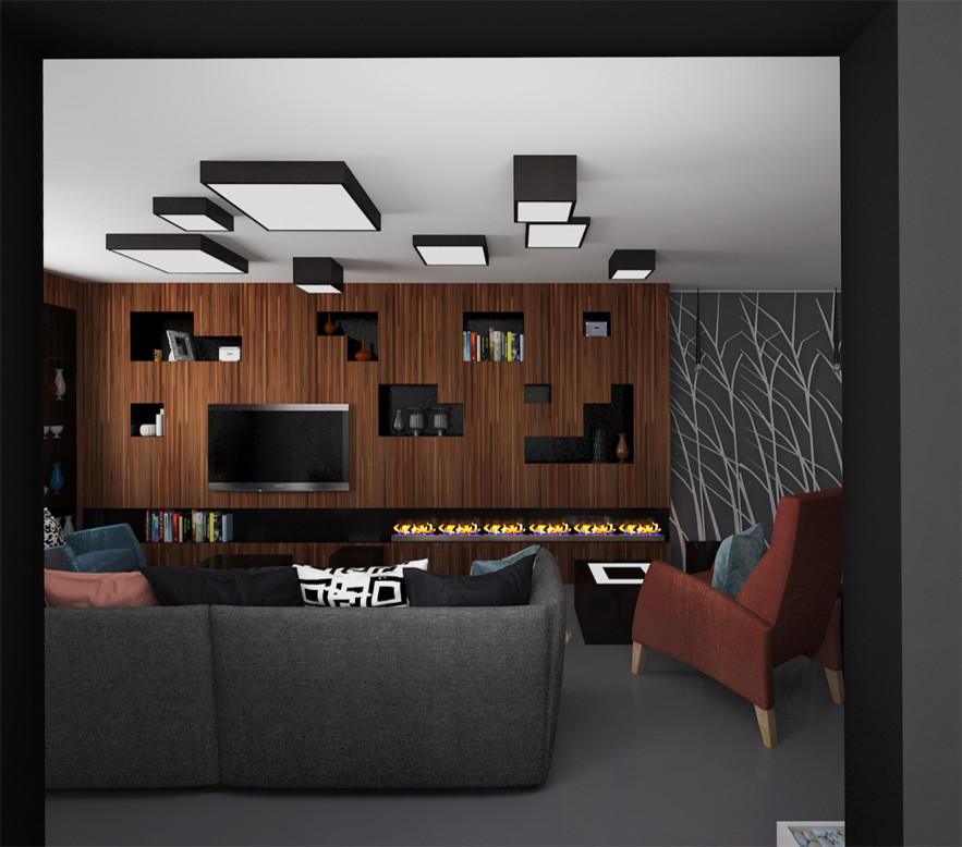 Обложка проекта: Природа QR-КОДА в Европе 100 м2 для журнала Идеи Вашего Дома в 2016 году