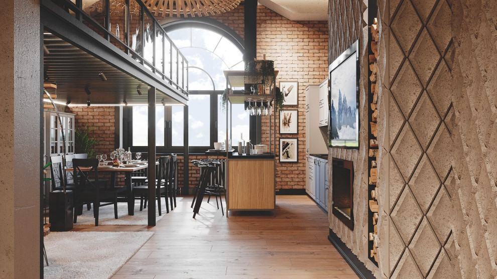 Обложка проекта: Квартира в стиле лофт