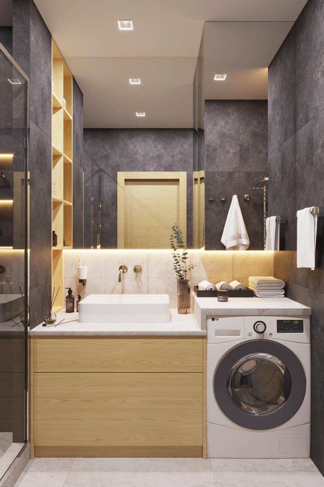 Квартира для семьи в современном стиле