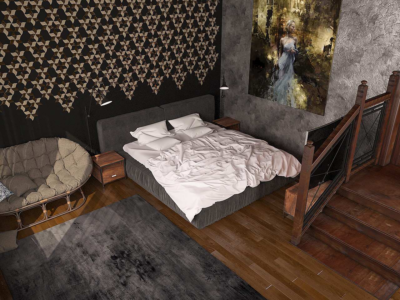 Коттедж. Шале на Волге