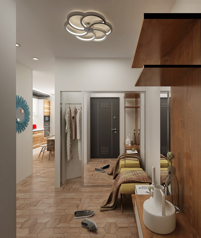 Обложка проекта: Проект однокомнатной квартиры на улице Репищева