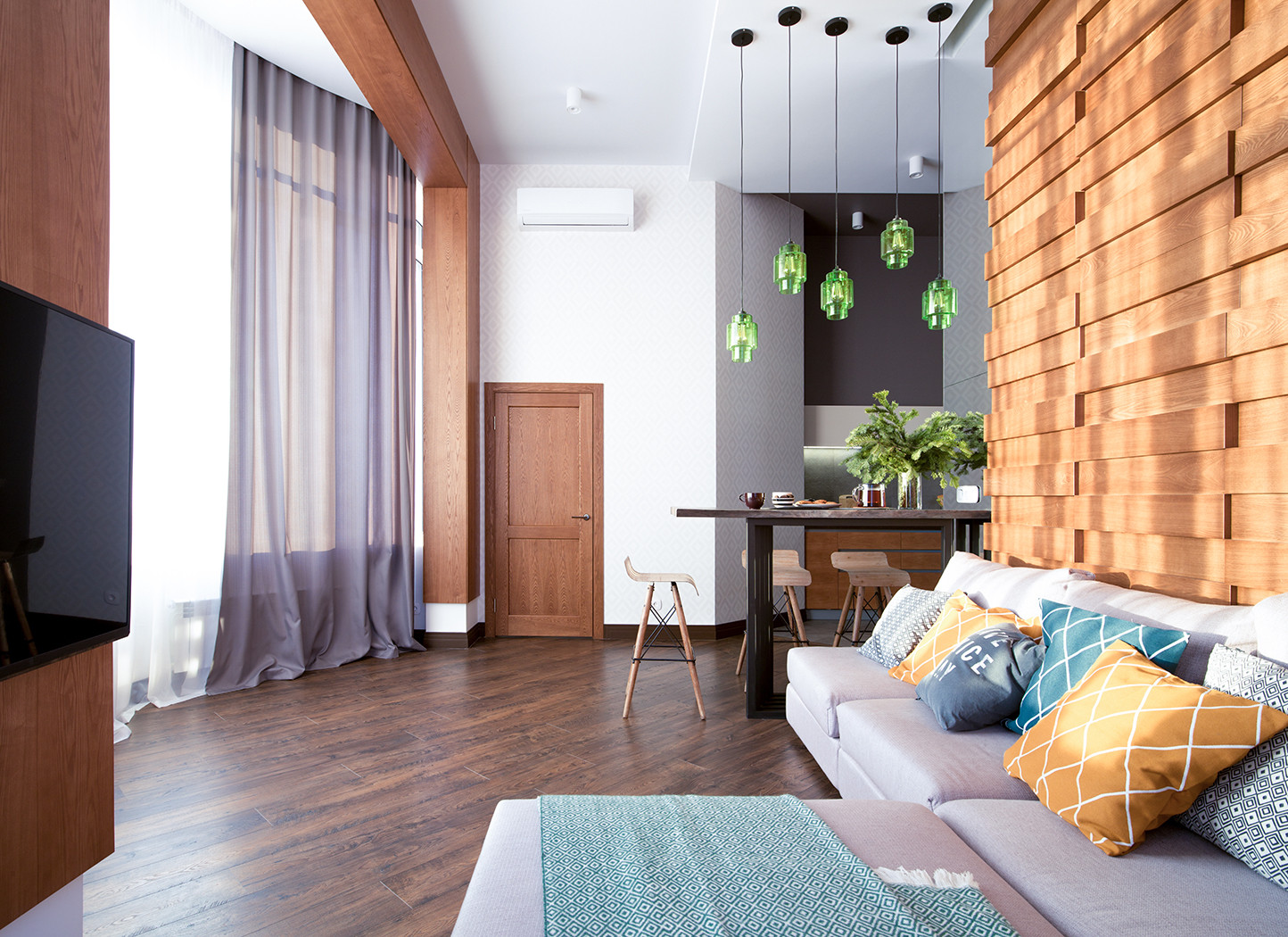 Квартира в Новосибирске. Дизайнер Алина Пужак