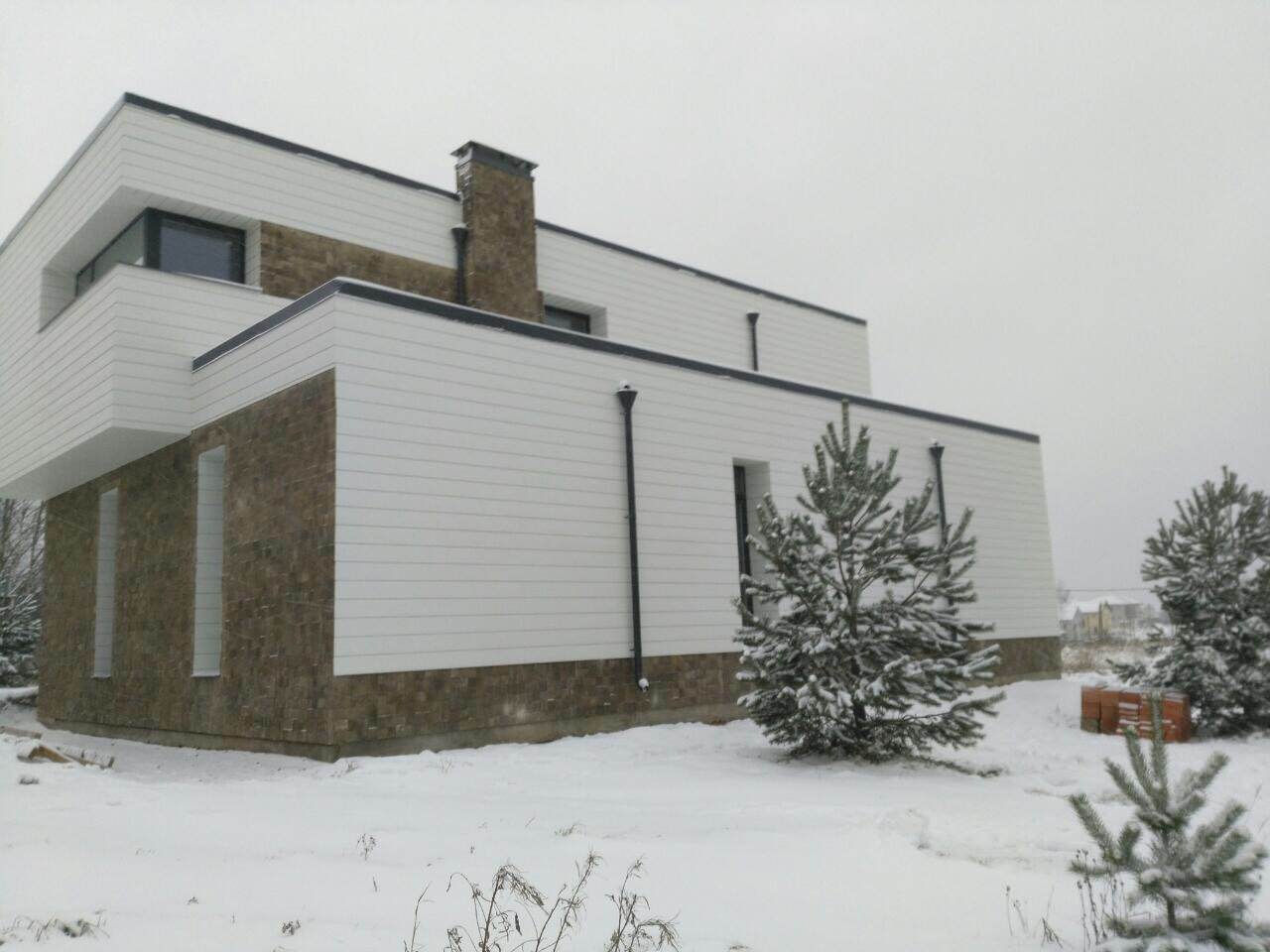 Коттедж из кирпича