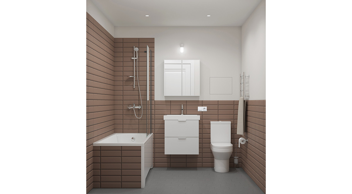 Скандинавский стиль в бежевом исполнение