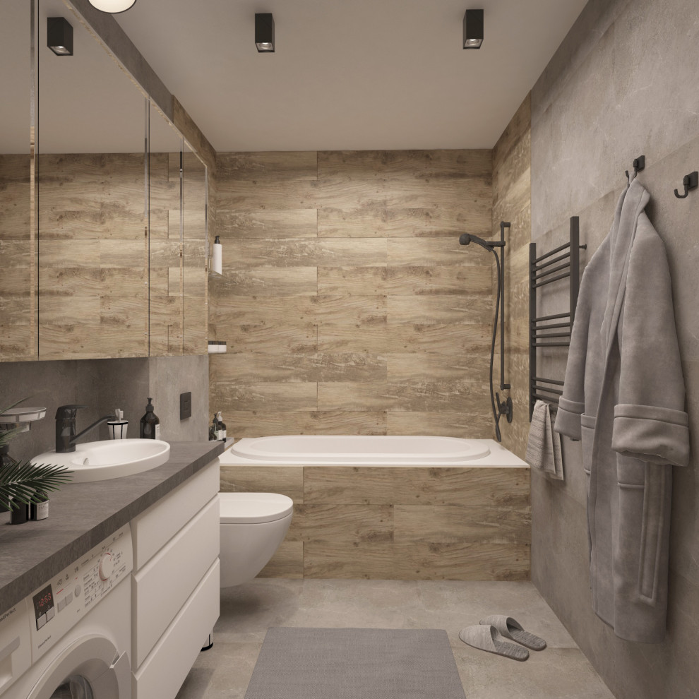 лофт в однокомнатной квартире