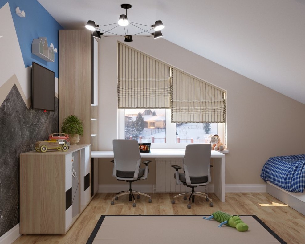 Обложка проекта: Детская для двух мальчиков