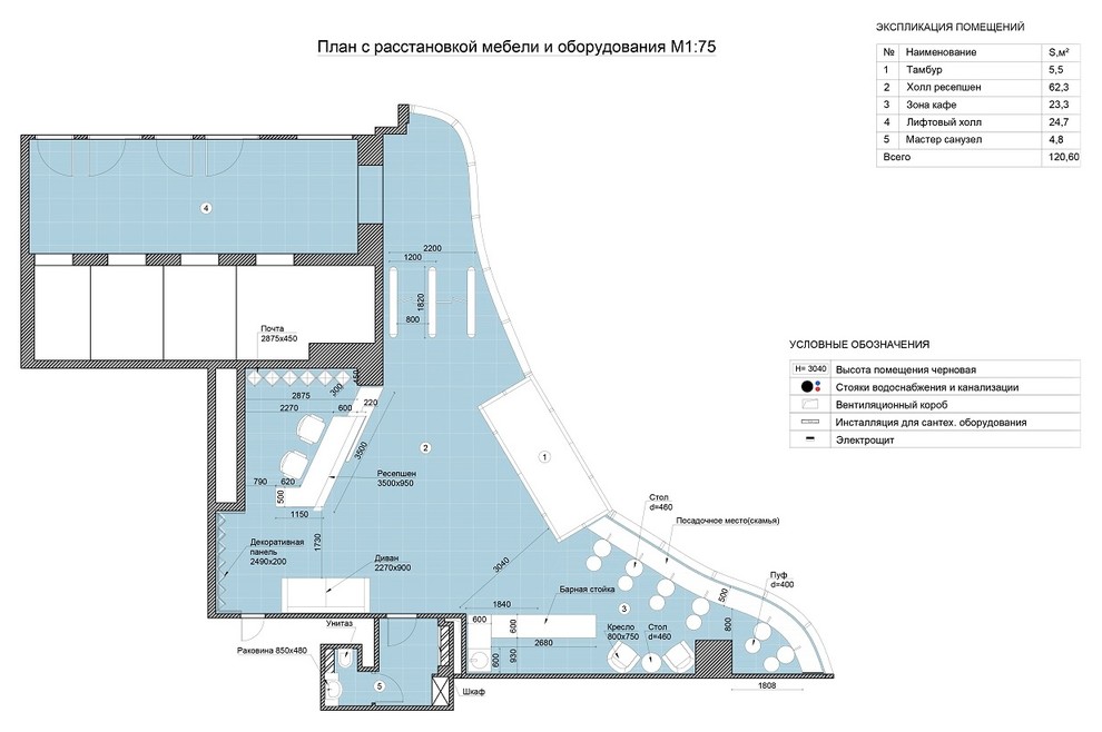 Дизайн-Проект бизнес-центра