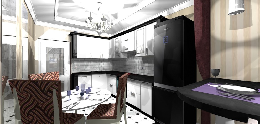 Обложка проекта: Квартира в стиле Арт деко