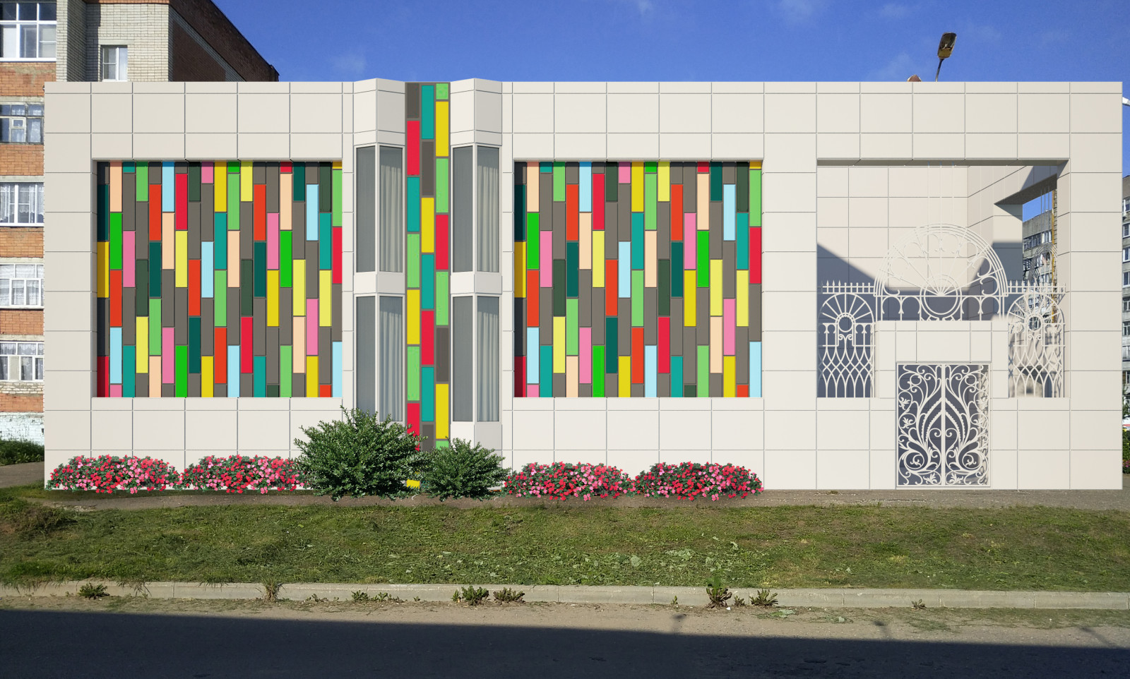 Обложка проекта: Проект реконструкции городской библиотеки в г. Тутаев