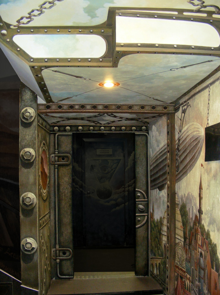 Обложка проекта: Роспись коридора в бизнес-центре