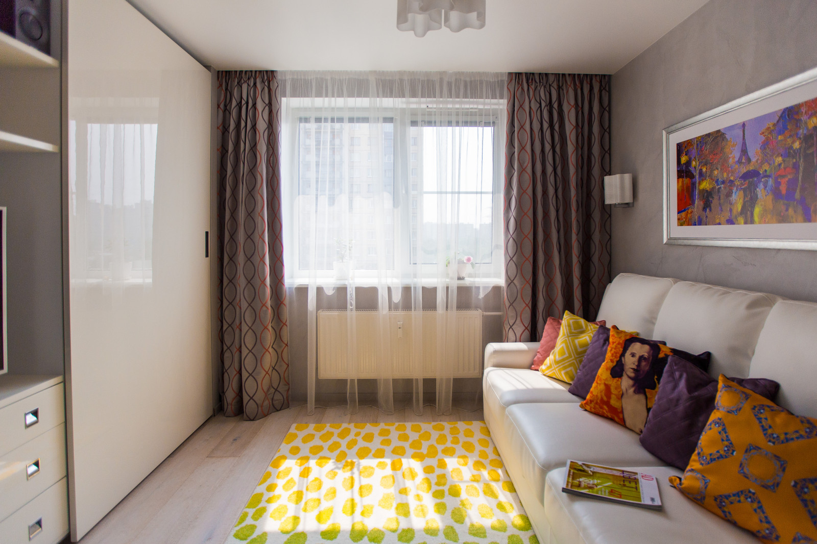 Однокомнатная квартира в современном стиле