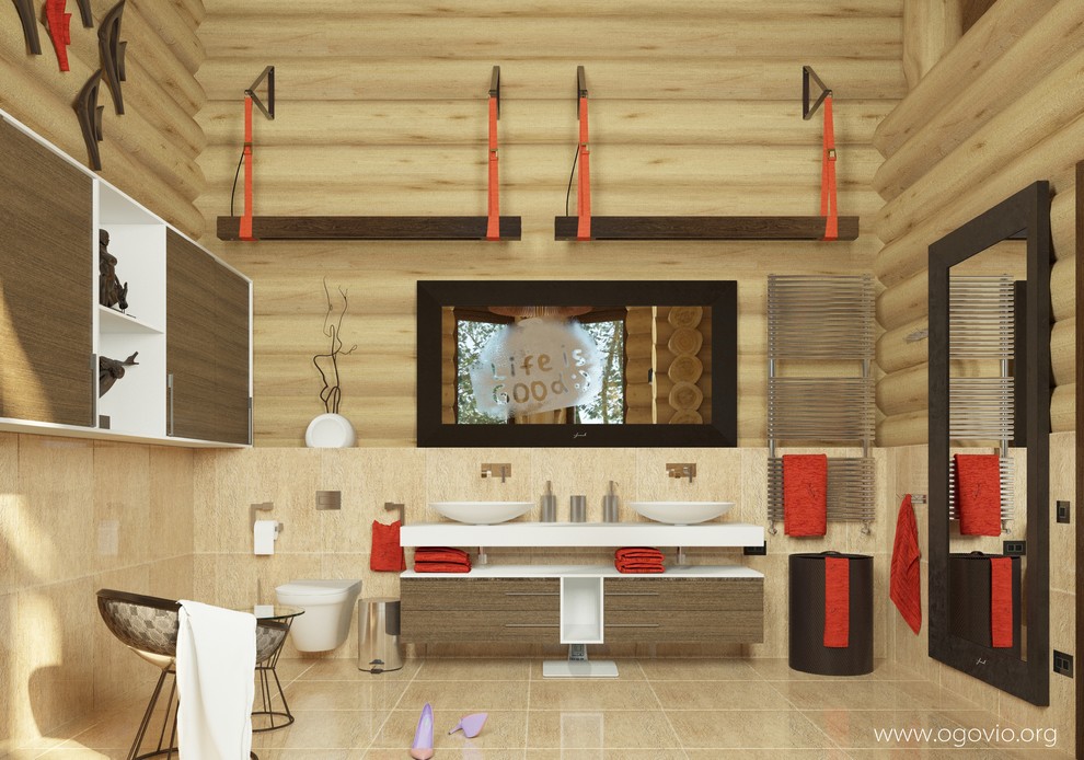 Interier house in Russia