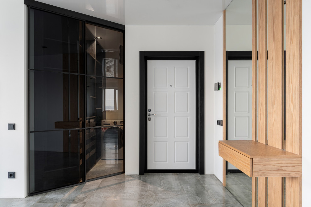 Обложка проекта: Гардеробная с перегородкой S1200