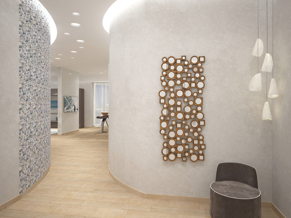 Обложка проекта: Кухня гостиная в стиле "Минимализм"