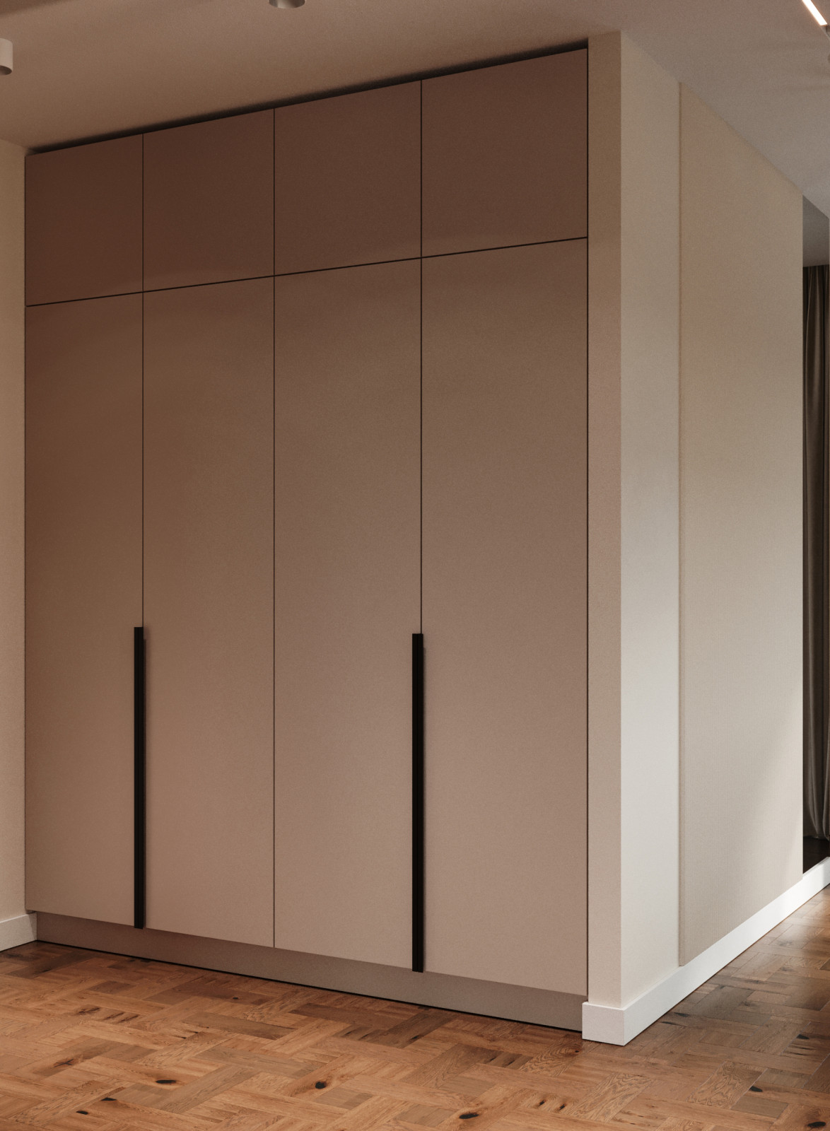 Спальня в квартире на Адмирала Лазарева