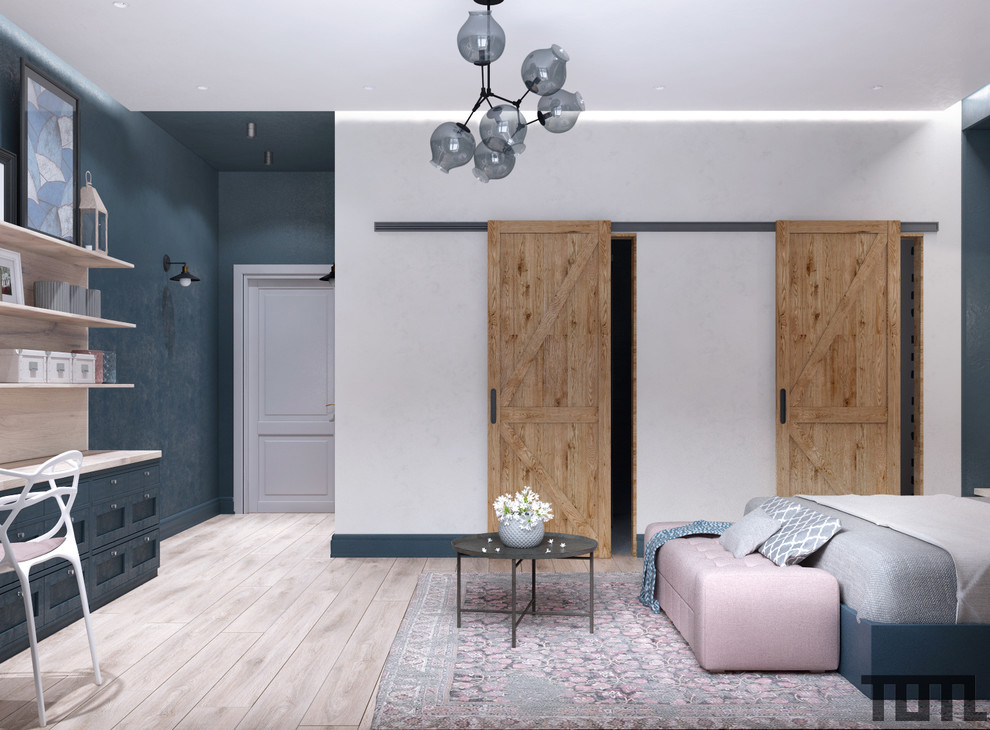 Просторный лофт для большой семьи