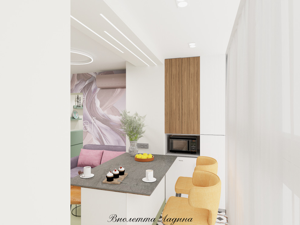 ЖК -ГринВуд. Двушка .6 этаж