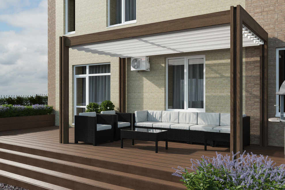 Ландшафтный дизайн придомовой территории на ул. Лазо в г. Хабаровске