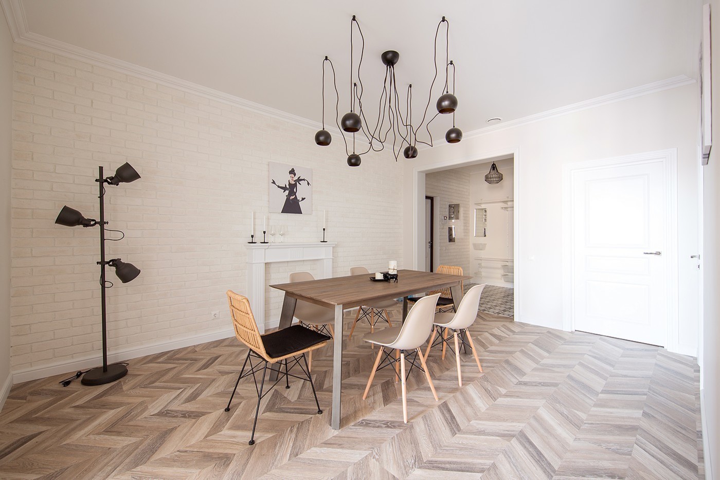 КВАРТИРА 80КВ.М. В СКАНДИНАВСКОМ СТИЛЕ