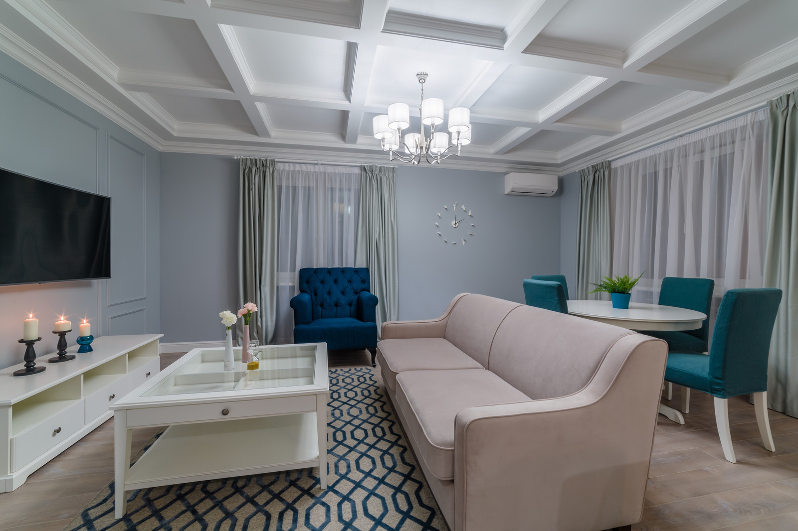 Интерьер двухкомнатной квартиры в г. Ярославль