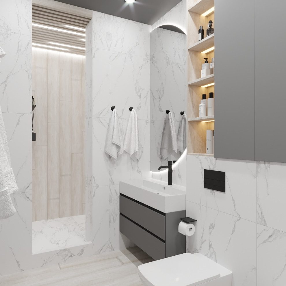 Проект двухкомнатной квартиры  (65,4 кв.м)