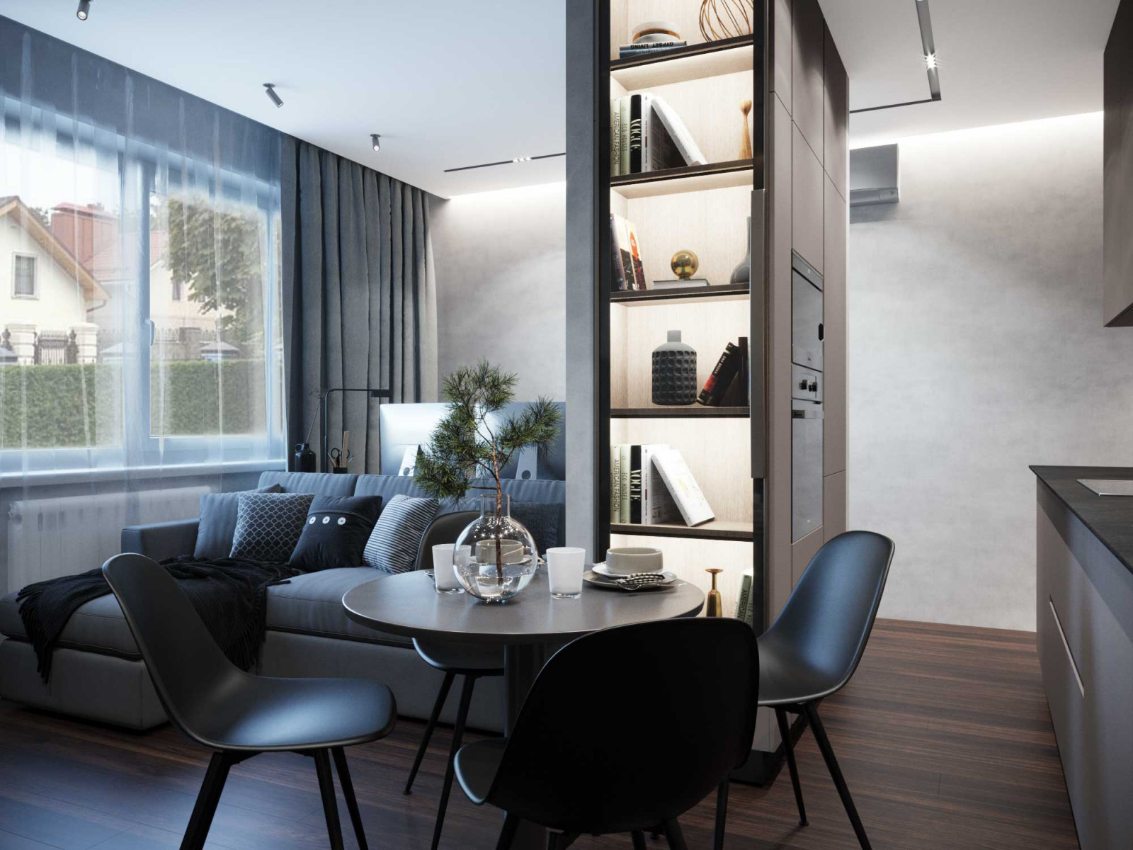 Интерьер таунхауса п. Березки Новолуговое