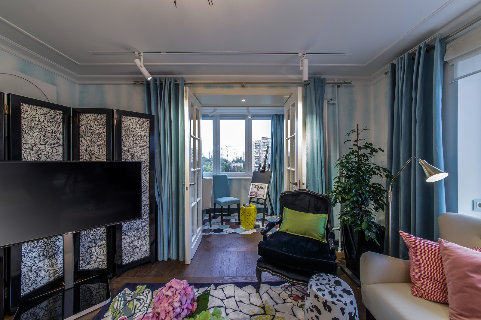 Светильники Ink White в квартире