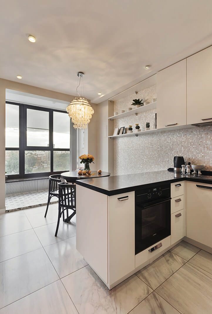 Квартира площадью 60 м2 на улице Новая