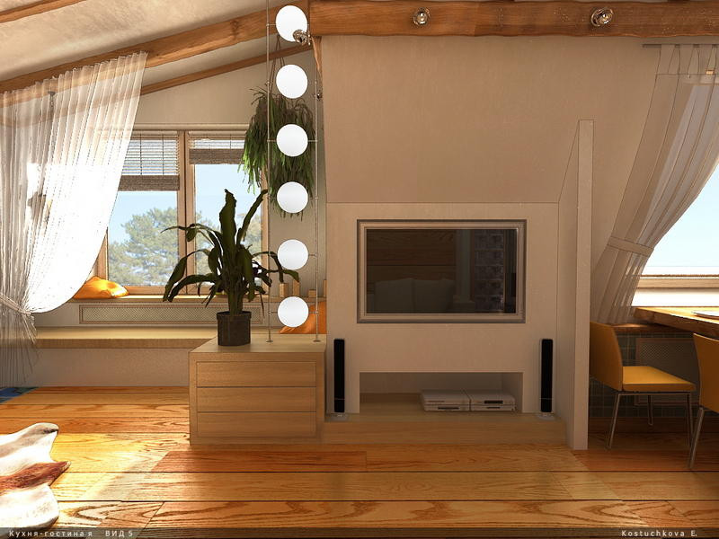 Кухня-гостиная