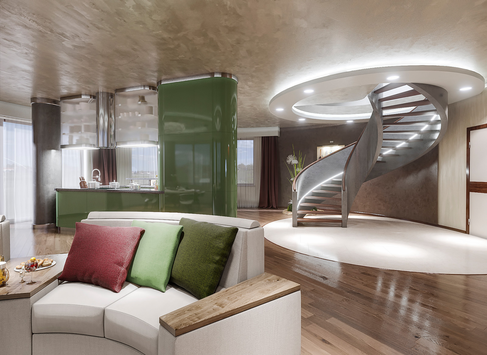 Круглый дом:)