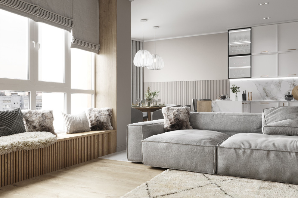 Проект квартиры 109 кв.м для семьи из г. Кемерово