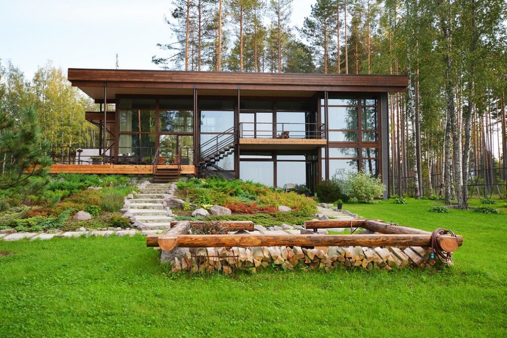 Фахверковый дом на Лемболовском озере