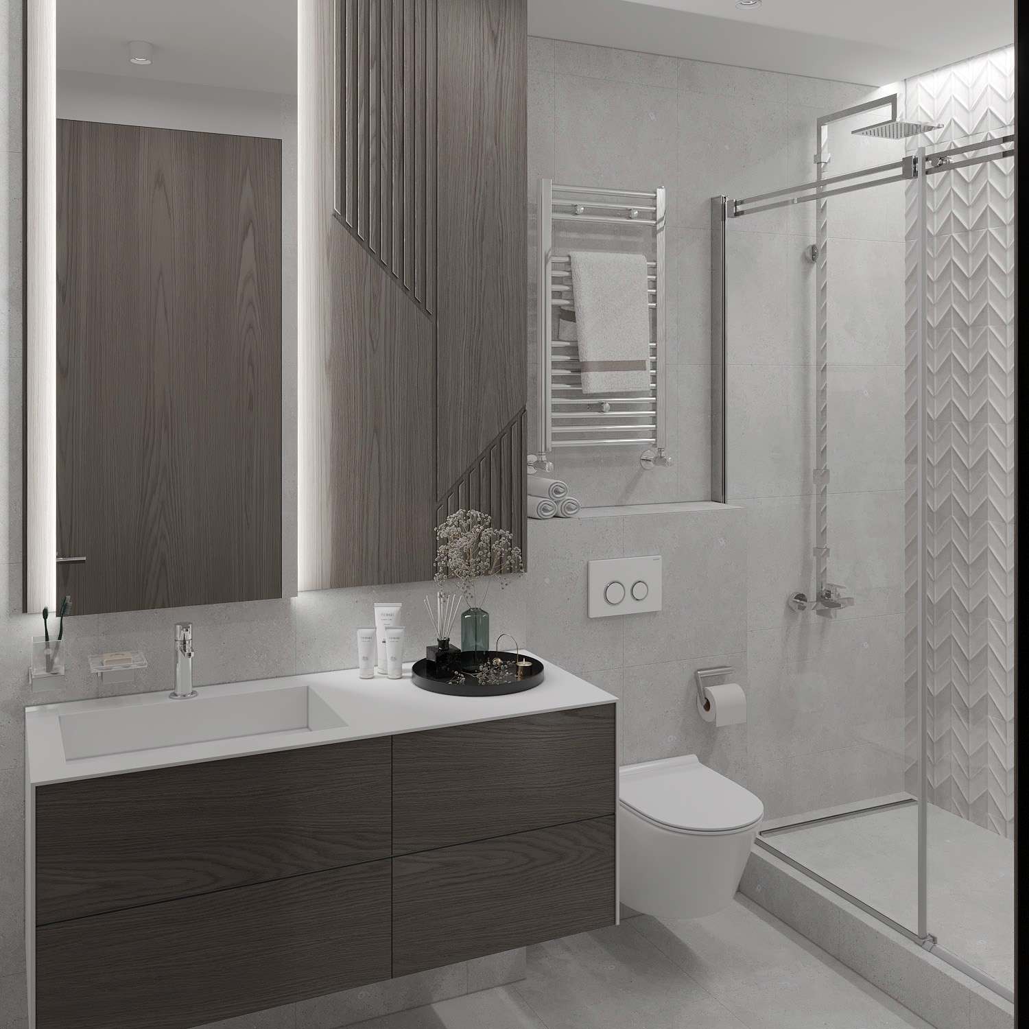 Интерьер в светлых тонах САМАРА