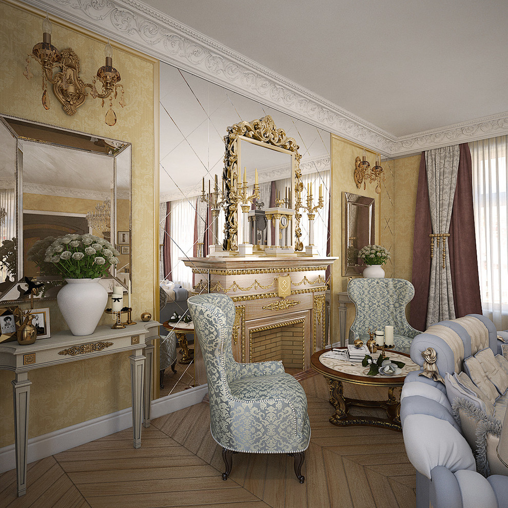 Парадная гостиная в загородном доме (Новая Рига, МО)