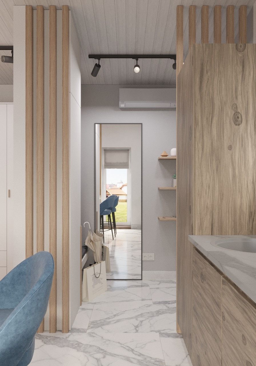 Загородный дом - "студия в поле"