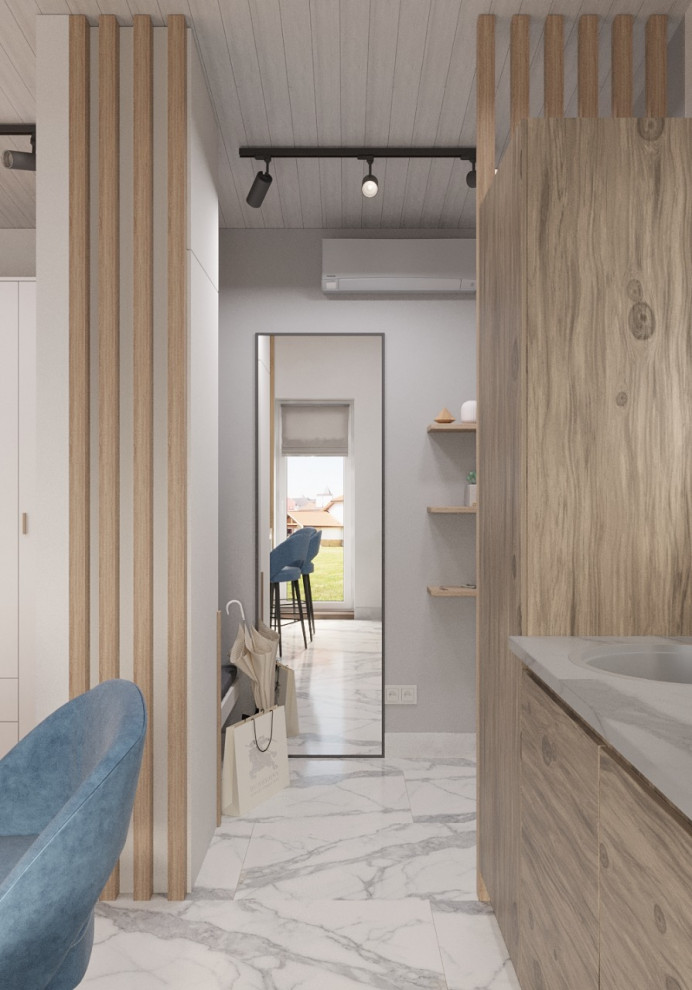 Загородный дом - "студия в поле"