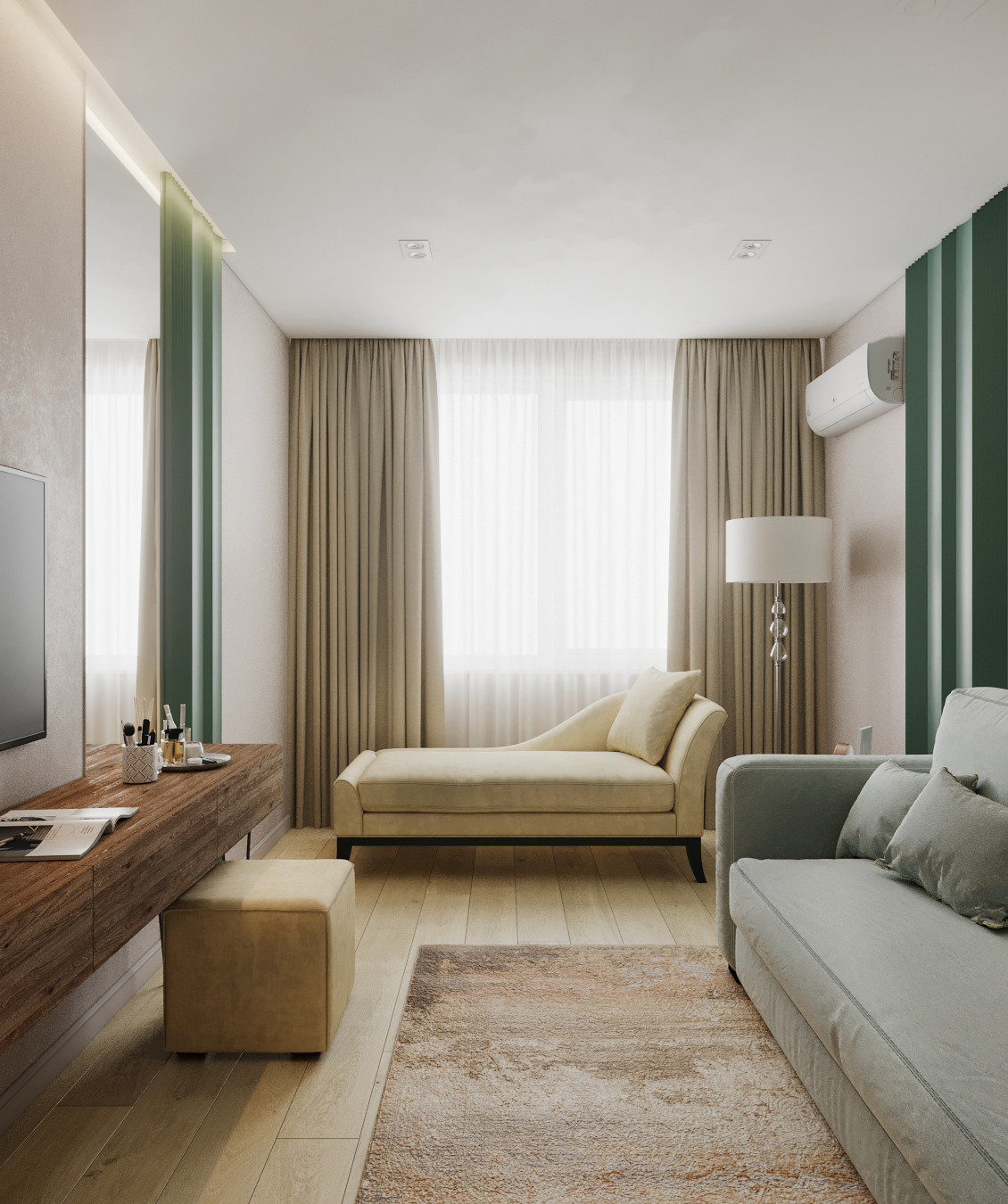 Спальня в современном стиле 2