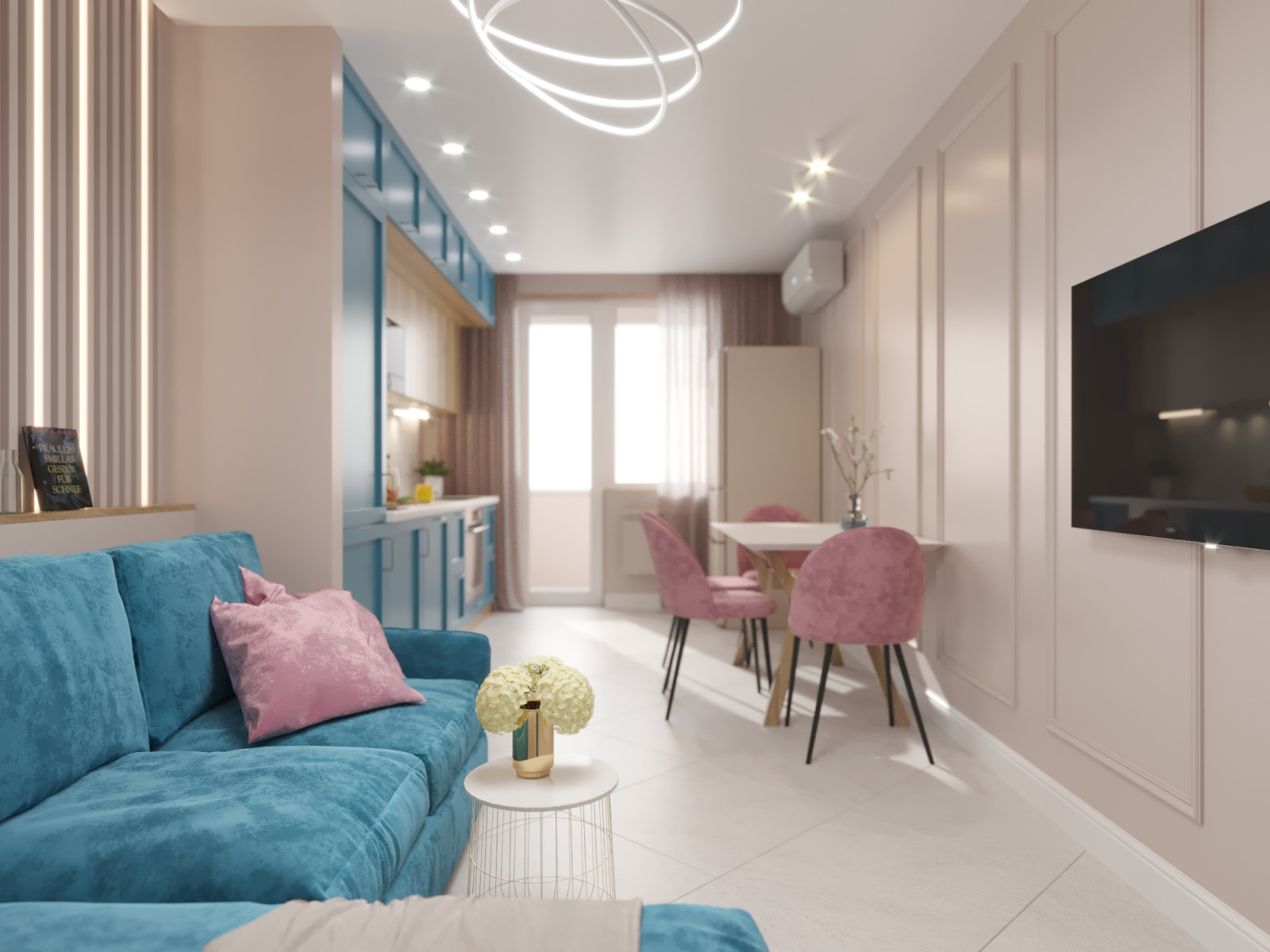 Кухня-гостиная