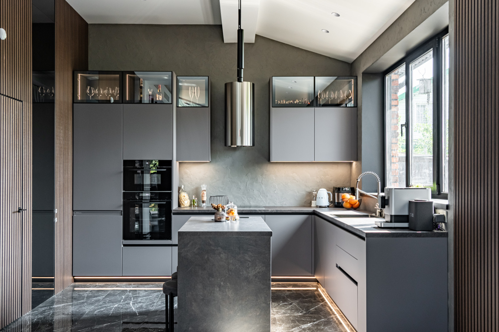 Обложка проекта: Проект кухни в частном доме