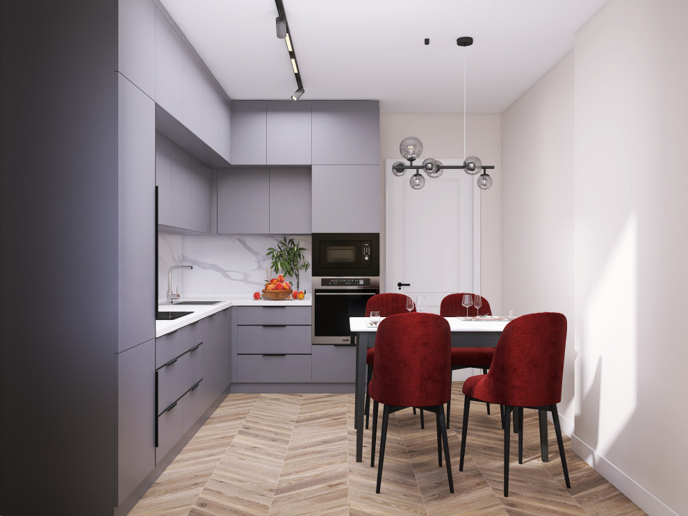 Проект кухни в современном стиле