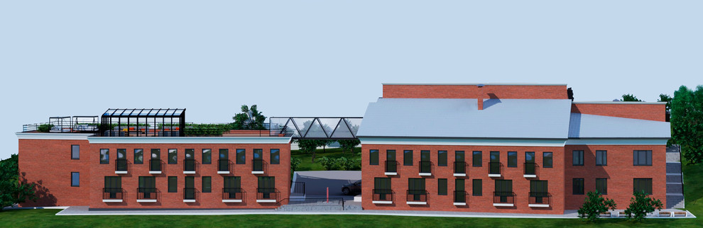 Жилой дом в условиях ограничения этажности