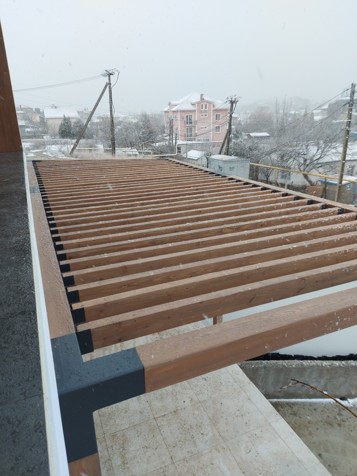 Обложка проекта: Пергола RAMADA из лиственницы